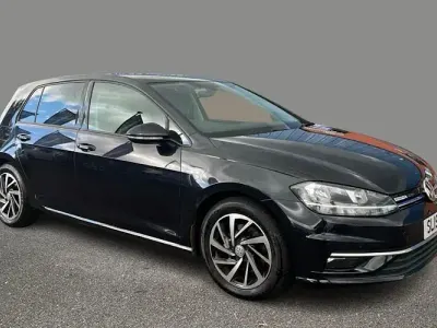 Used VW Golf VII Match 131 HP (96 kW) 2019 Black Hatchback