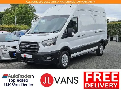 Used Ford Transit 130 HP (95 kW) 2023 White Van