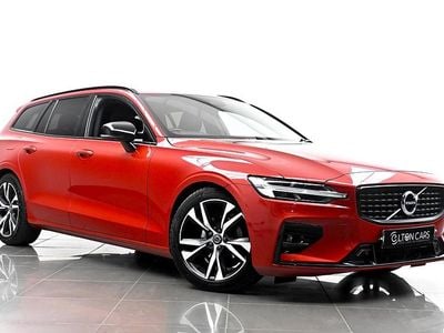 Red Used 2021 Volvo V60 R-Design Estate | £18,990 (Fair price)