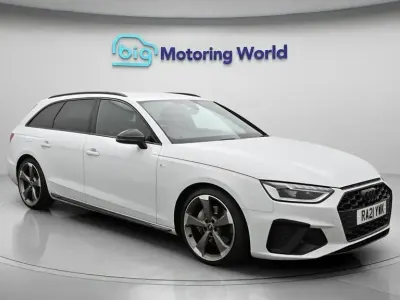Used Audi A4 Black Edition 204 HP (150 kW) 2021 White Estate