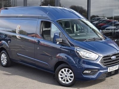 used Ford 300 Transit Custom 2.0EcoBlue Limited Panel Van 5dr Diesel Manual L2 H2 Euro 6 (s/s) (130 ps)