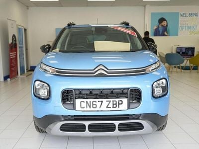 Used Citroën C3 Aircross Feel 108 HP (79 kW) 2017 Blue SUV