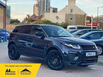 Blue Used 2018 Land Rover Range Rover evoque HSE Dynamic SUV | £16,799 (Good price)