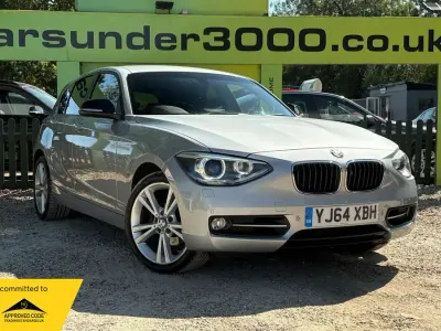 Used BMW 118 Sport Line 2014 Silver Hatchback