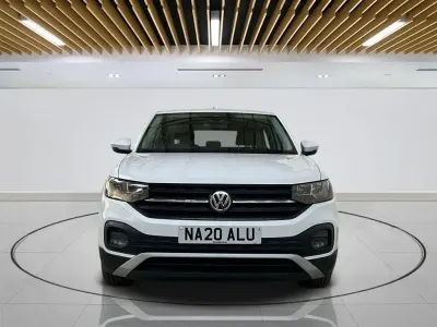 Usado VW T-Cross S 95 HP (69 kW) 2020 Branco SUV