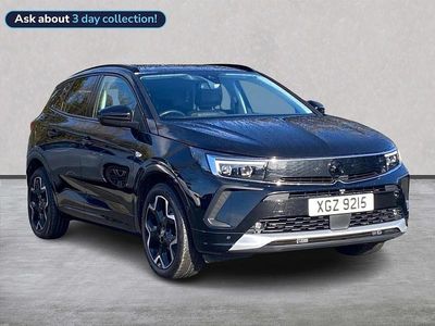 Used Vauxhall Grandland X Ultimate 128 HP (94 kW) 2023 Black SUV