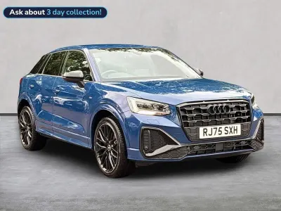 Used Audi Q2 Black Edition 150 HP (110 kW) 2026 Blue SUV