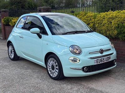 Used Fiat 500 Lounge 2015 Green Hatchback