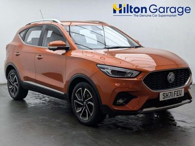 Used MG ZS Exclusive 106 HP (77 kW) 2021 Orange Hatchback
