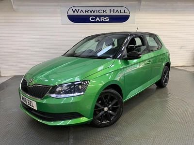 Used Skoda Fabia Colour Edition 2016 Green Hatchback