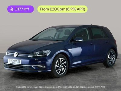 Used VW Golf VII Edition 130 HP (95 kW) 2020 Blue Hatchback