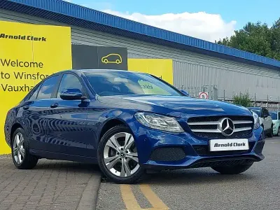 Used Mercedes C200 Executive 184 HP (135 kW) 2017 Blue Sedan