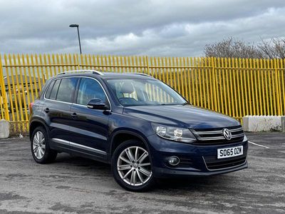 Blue Used 2016 VW Tiguan Edition SUV | £7,494 (Fair price)