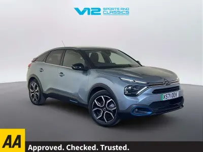 Used Citroën e-C4 Shine 100 kW (136 HP) 2022 Blue Hatchback