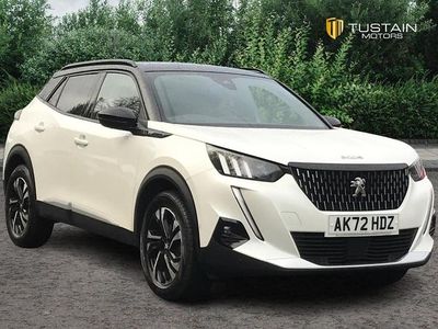 White Used 2022 Peugeot 2008 GT SUV | £16,599 (Fair price)