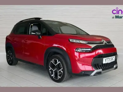 Usado Citroën C3 Aircross PureTech 128 CV (94 kW) 2021 Rojo SUV
