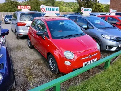 Used Fiat 500 Pop 2013 Red Hatchback