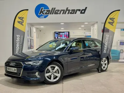 Used Audi A6 Sport 245 HP (180 kW) 2019 Blue Estate