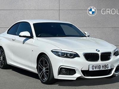 Used BMW 218 M Sport 150 HP (110 kW) 2018 White Coupe