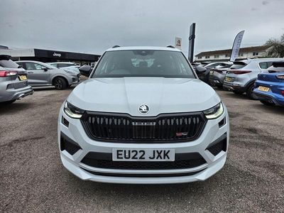 Używany Skoda Kodiaq vRS 242 KM (177 kW) 2022 Biały SUV