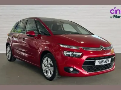 Usado Citroën C4 Picasso Exclusive 117 CV (86 kW) 2016 Rojo Monovolumen