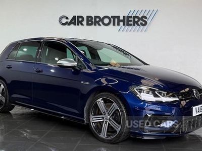 Used VW Golf VII R 310 HP (228 kW) 2018 Blue Hatchback