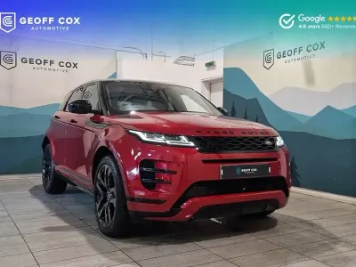 Used Land Rover Range Rover evoque Autobiography 2021 Red SUV