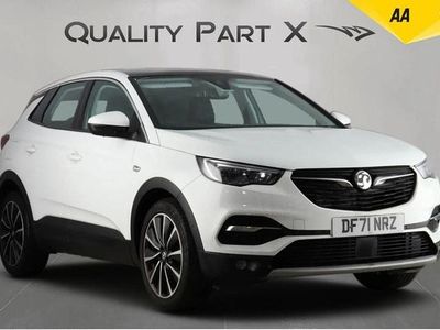 Used Vauxhall Grandland X Elite 130 HP (95 kW) 2022 White SUV