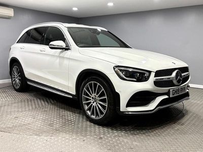 Begagnad Mercedes GLC220 AMG Line Premium 194 HK (142 kW) 2019 Vit Kombi