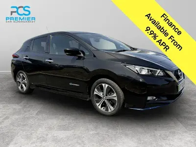 Used Nissan Leaf Tekna 160 kW (218 HP) 2020 Black Hatchback