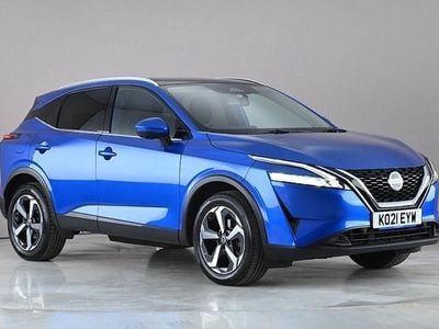 Begagnad Nissan Qashqai S 140 HK (102 kW) 2021 Blå SUV