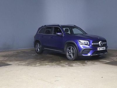 Used Mercedes GLB200 AMG line 163 HP (119 kW) 2021 Blue SUV