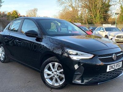 Used Vauxhall Corsa 75 HP (55 kW) 2021 Black Hatchback