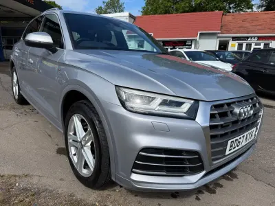 Used Audi Q5 S-Line 190 HP (139 kW) 2017 Silver SUV