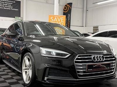 Used Audi A5 S-Line 190 HP (139 kW) 2018 Black Coupe