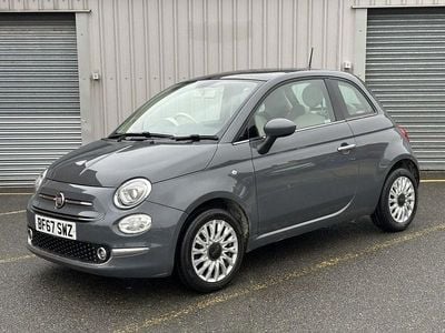 Grey Used 2017 Fiat 500 Lounge Hatchback | £5,800 (Fair price)