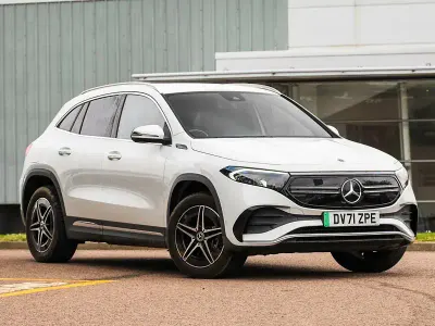 Used Mercedes EQA350 AMG line 214 kW (292 HP) 2021 White SUV