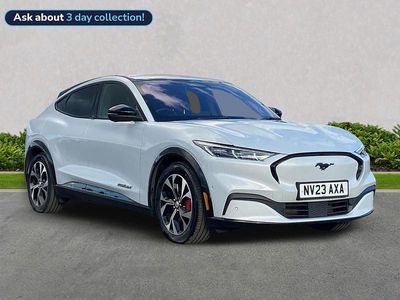 White Used 2023 Ford Mustang Mach-E Extended Range SUV | £29,999 (Expensive)