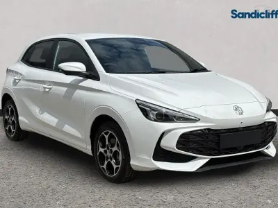 Used MG MG3 194 HP (142 kW) 2025 Solid  arctic white Hatchback