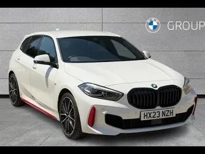Used BMW 128 ti Shadowline 261 HP (191 kW) 2023 Alpine white Hatchback