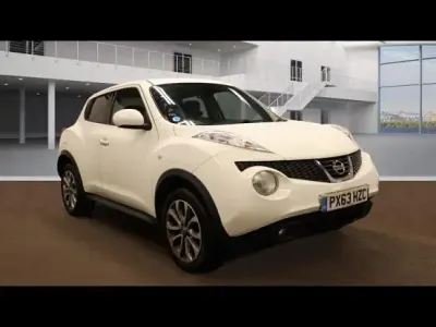 Used Nissan Juke Tekna 110 HP (80 kW) 2013 White SUV