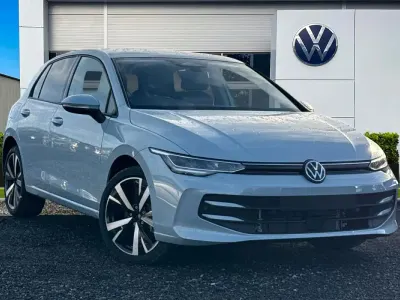 New VW Golf VIII Match 2025 Blue Hatchback
