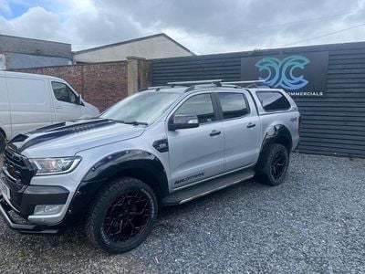 Begagnad Ford Ranger Wildtrack 197 HK (144 kW) 2018 Silver Pickup