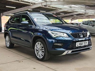 Begagnad Seat Ateca XCELLENCE 150 HK (110 kW) 2018 Blå SUV