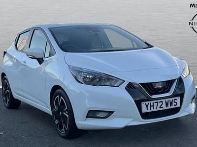 White Used 2022 Nissan Micra Acenta | £11,026 (Good price)