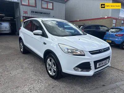 Used Ford Kuga Zetec 138 HP (101 kW) 2014 White SUV
