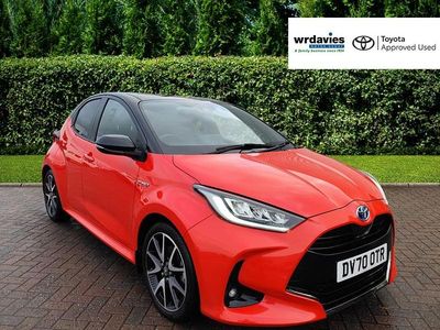 Orange Used 2020 Toyota Yaris Hybrid Edition Hatchback | £16,995 (Fair price)