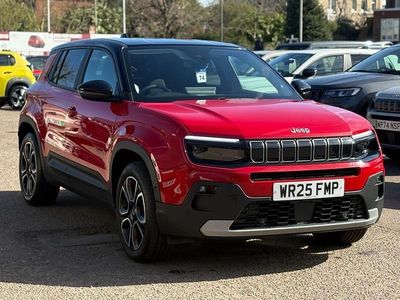 Used Jeep Avenger Summit 100 HP (73 kW) 2025 Red/black SUV