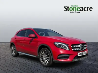 Used Mercedes GLA200 AMG line 154 HP (113 kW) 2019 Red SUV