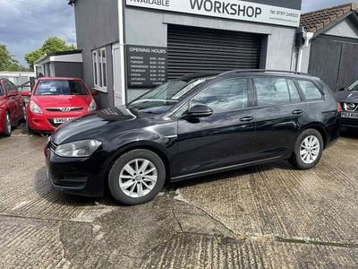 Used VW Golf VII 2015 Black Estate